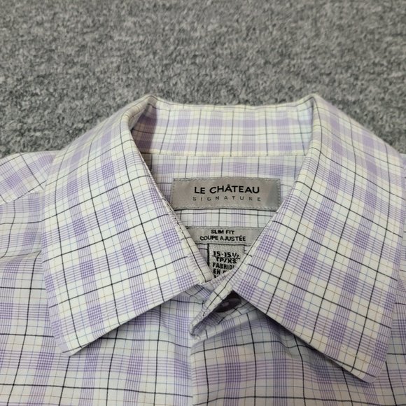 Mens Dress Shirt Long Sleeved XS - Picture 3 of 6